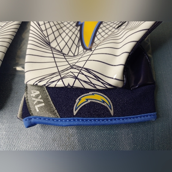 Nike Promo Vapor Jet 4 Pro Chargers Gloves  Sz 4XL New - Picture 3 of 6